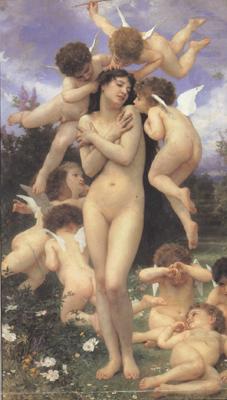 Adolphe William Bouguereau Le pintemps (mk26) china oil painting image